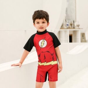 Orangemom Summer Baby boy Girl Traje De Banho Sem Mangas One Piece De Praia Infantil + Boné Bebê Roupa Menino