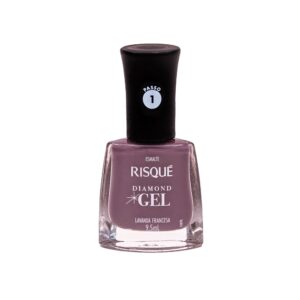 ESMALTE RISQUE EFEITO GEL LAVANDA FRANCESA