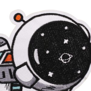 Astronauta Exploração Série Engomar Bordado Patch DIY Pano Adesivos Para Decoração De Roupas