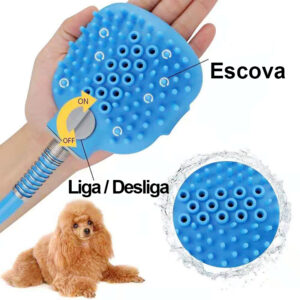 Ducha Pet Shop Mangueira Para Banho Em Cães E Gatos Chuveiro para animais de estimação