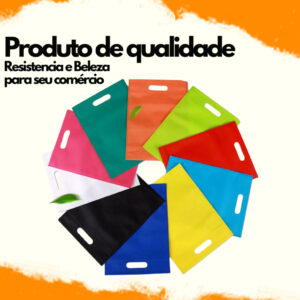 Kit 100uni Sacolas Plasticas 25×35 Boca De Palhaço Alça Vazada Diversas Cores