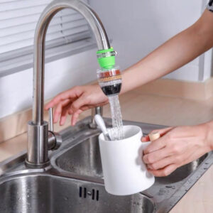 Mini Filtro Com Purificador De Água Em Bico De Arejador Torneira Pia Para Casa Cozinha Banheiro Colorido Carvão Ativado