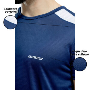 Kit 2 Camisas Dry Fit Camiseta Academia Treino Masculina