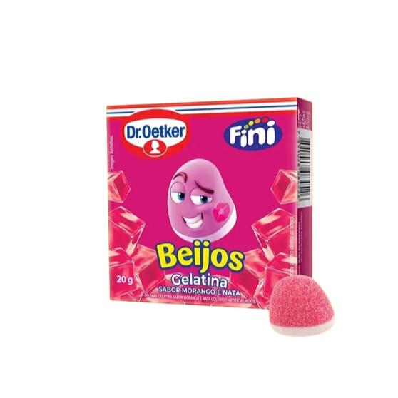 lançamento Kit 3 Fini Gelatinas Em Pó 20g – Beijos, Dentaduras e Bananas – 2 x 3 – Edição Limitada