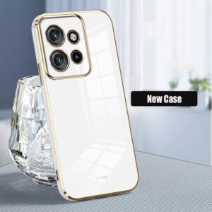 Capa De Telefone Para Motorola Edge 50 Neo Edge50 5G Silicone Macio À Prova De Choque Traseira