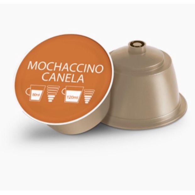 Cápsula De Mochaccino Canela Bicafé P/ Maq. Dolce Gusto*