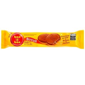 Biscoito Bonobon Choco Biscuit Chocolate Amendoim 95g