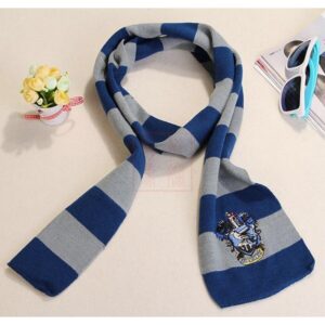 Meninos Meninas Novidade Estilo Cachecol Cosplay Soft HP Magic School Badge Halloween Party